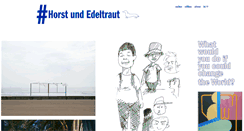 Desktop Screenshot of horstundedeltraut.com